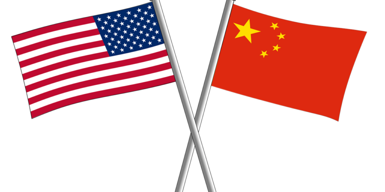 US China FLAGS