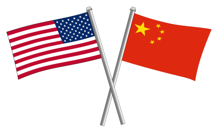 US China FLAGS