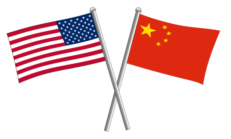 US China FLAGS