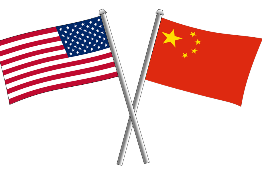 US China FLAGS